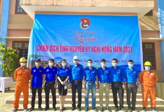 Đoàn Thanh niên Cao su Quảng Nam tham gia  Chiến dịch Tình nguyện Kỳ Nghỉ Hồng 2021.