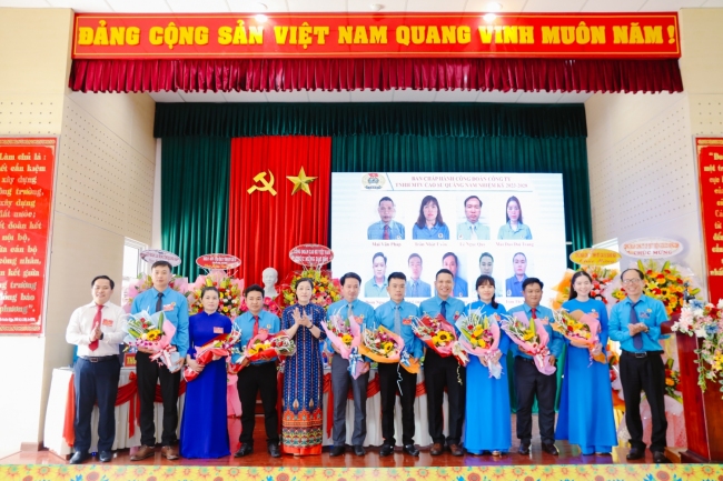 Đại hội Công đoàn Công ty TNHH MTV Cao su Quảng Nam nhiệm kỳ 2023 - 2028